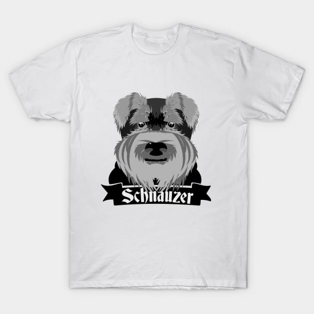 Schnauzer T-Shirt by mailboxdisco